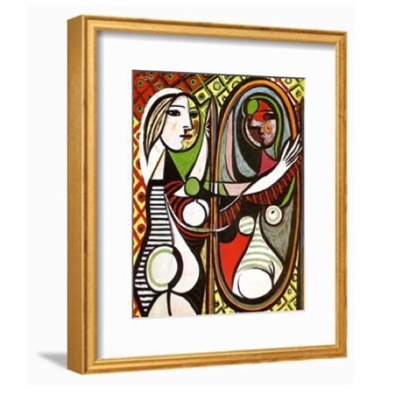 Girl Before a Mirror, c.1932 by Pablo Picasso - Picture 3 of 6